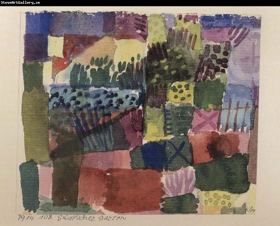 Paul Klee Southern Garden